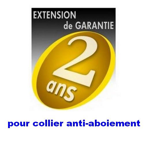 Extension de garantie + 2 ans pour collier anti-aboiement