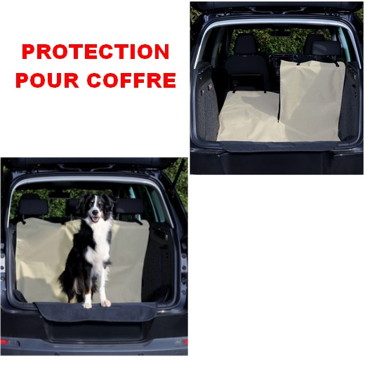 Protection pour coffre et dos de banquette arrière