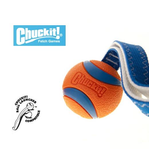 Chuckit! Fetch Ball Jouet pour Chien, Balle Flottante Durable en Caoutchouc  à Rebond élevé, Jouet Compatible avec Lanceur pour Chiens, Taille L, 1