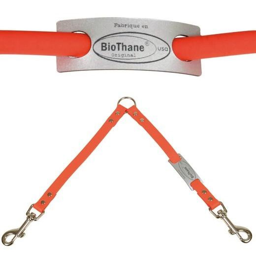 Accouple Biothane orange fluo Accouple Biothane orange fluo