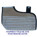 Fourreau toile jute pour manchette Gator