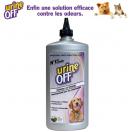Urine Off pour chien - Flacon avec applicateur tapis et moquette
