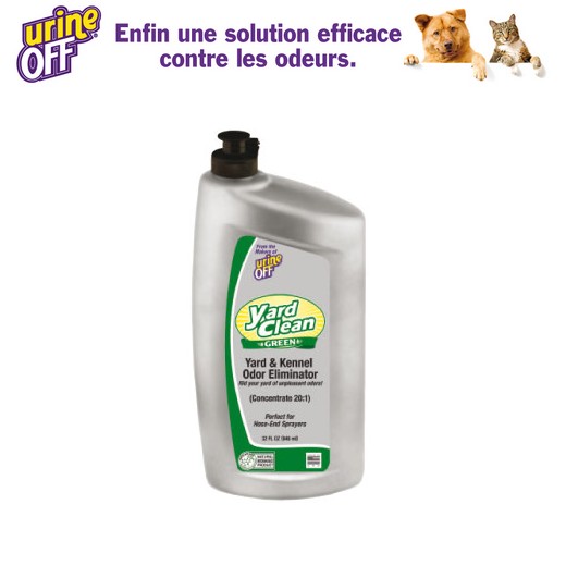 Urine Off Yard Clean Green - traitement des extérieurs du chien