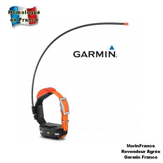 Collier GPS pour chien Garmin TT15 ou T5, collier de repérage Garmin Alpha  100 - Morin France