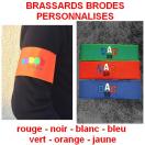 Brassard brod personnalis