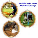 Mdaille avec ruban tour de cou - Agility - Ring - RCI