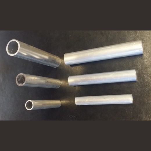 Tube d'entrainement à la détection en aluminium