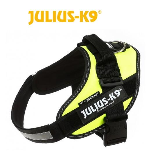 Julius K9 - Julius K9 IDC Harnais pour chiens Taille chiot 2 Vert Néon  16IDC-NE-B2 - Equipement de transport pour chien - Rue du Commerce