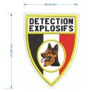 Ecusson "DETECTION EXPLOSIFS" - image 2