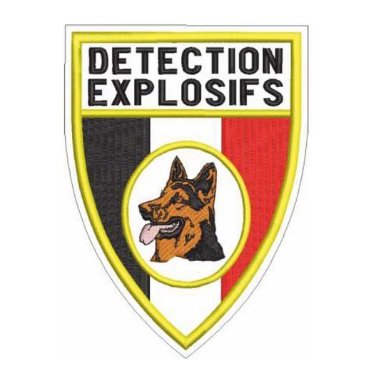 Ecusson "DETECTION EXPLOSIFS"