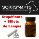 Sokks billets de banque et stupfiant