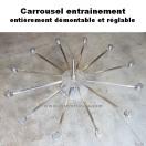 Carrousel inox - version PRO