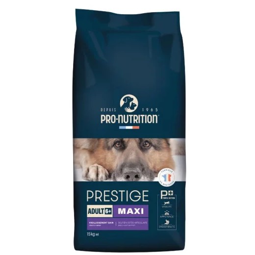 Prestige Adult Maxi 6+, croquettes pour chien Senior de grande taille Prestige Adult Maxi 6+, croquettes pour chien Senior de grande taille
