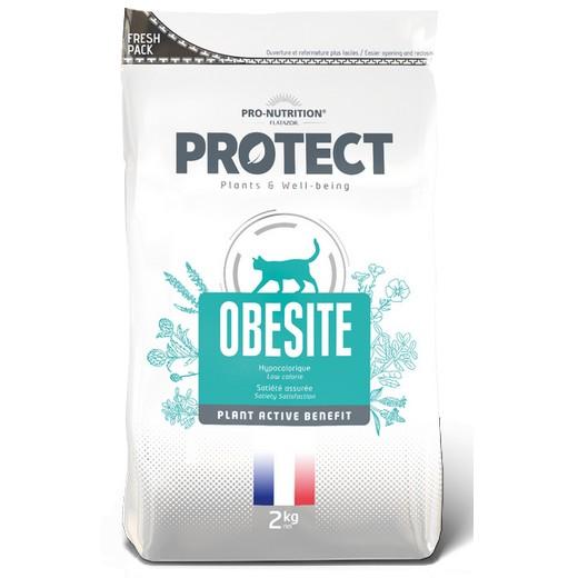 Croquettes pour chat Pro nutrition - Protect obésité