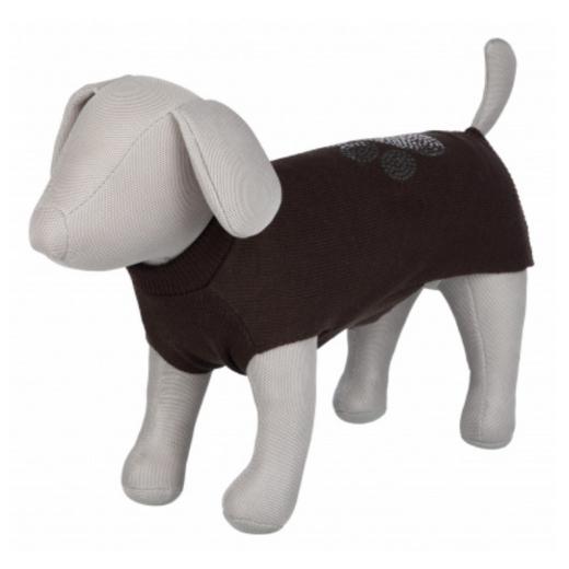 Pullover chien Moncton brun 