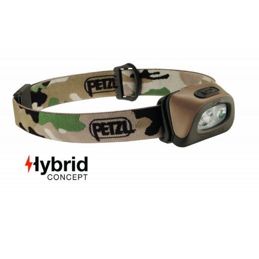 Lampe frontale Hybrid éclairage 4 couleurs Tactikka +RGB camouflage