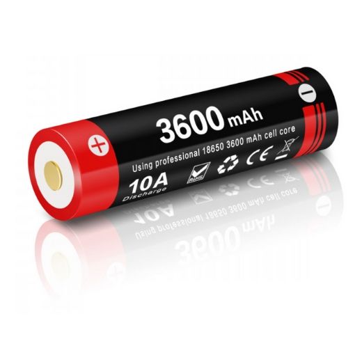 Batterie rechargeable avec prise micro USB pour lampe G35/XT12GT/XT12S/XT2CR