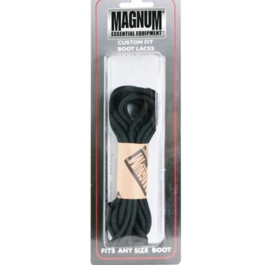 Lacets pour chaussures/rangers Magnum 1m90 noir