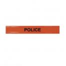 Brassard fluorescent et rtro-rflchissant Roll Strap POLICE