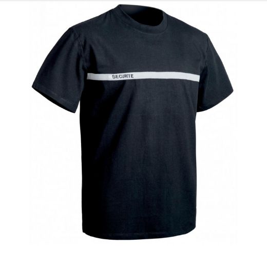 T-shirt Sécu-One sécurité bande grise