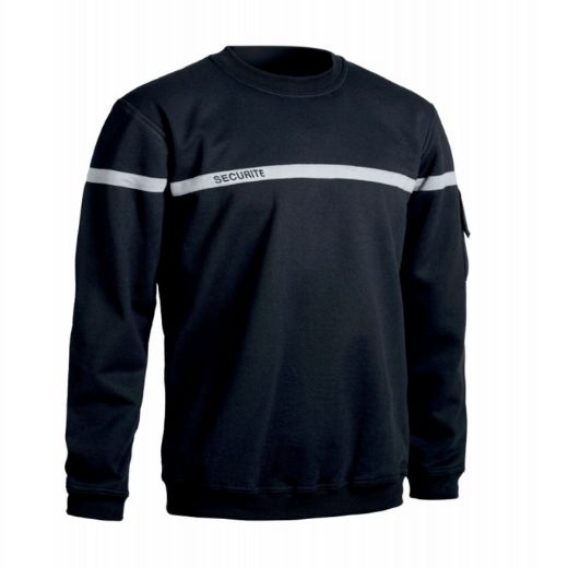 Sweat Sécu-One sécurité bande grise