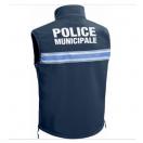 Gilet Softshell sans manches Police Municipale P.M. ONE - image 2