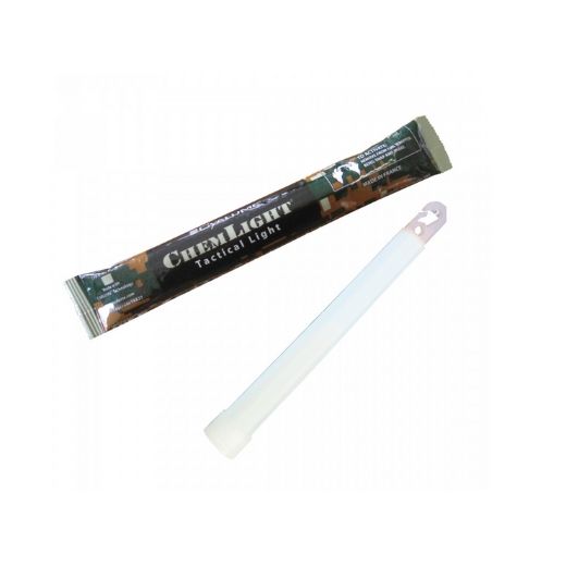 Bâton lumineux ChemLight® 15 cm - 8 heures blanc