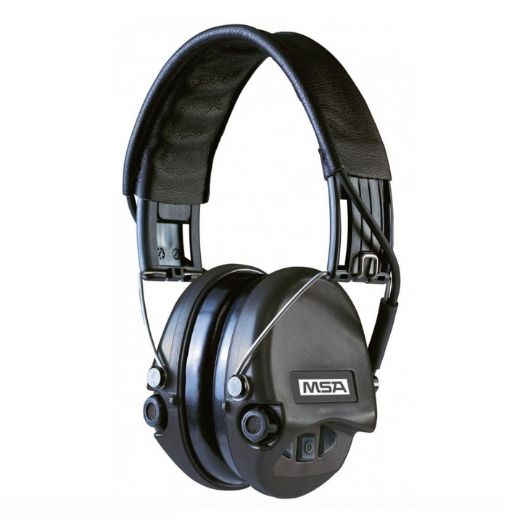 Casque anti-bruit Suprême Pro serre-tête noir coussinets mousse