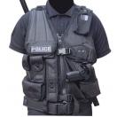 Gilet Force Intervention avec Holster pour PA ou Taser