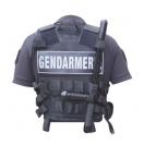 Gilet Force Intervention avec Holster pour PA ou Taser - image 2