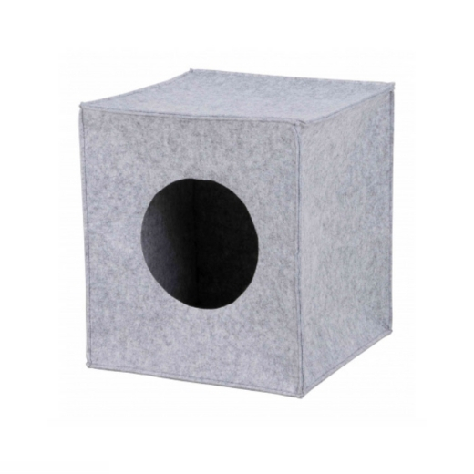 Abri douillet Anton pour chat (adapté aux étagères IKEA)