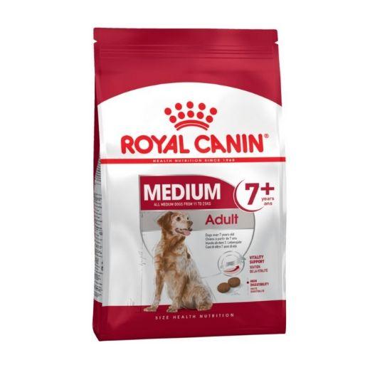 Medium Adult 7+  Royal Canin pour chiens âgés 