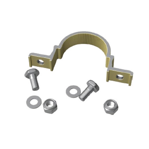 Collier de fixation Alu Oméga
