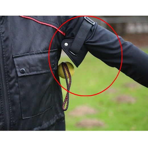 Brassard porte balle sous bras