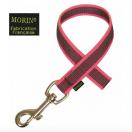 Laisse de conduite antidrapante - Nylon / Gomme - Rose