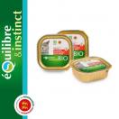 Terrine BIO chat adulte riche en boeuf - Equilibre & Instinct