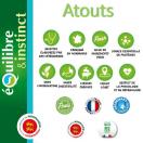 Terrine BIO chat adulte riche en boeuf - Equilibre & Instinct - image 2