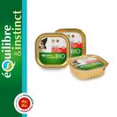 Terrine BIO chien adulte riche en boeuf - Equilibre & Instinct