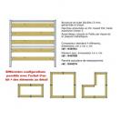 Composteur de jardin ouvert PRO 1 x 1 m - image 2