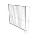Panneau barreaux gamme ECO, hauteur 1,84 m