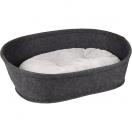 Panier Xepp feutre oval gris