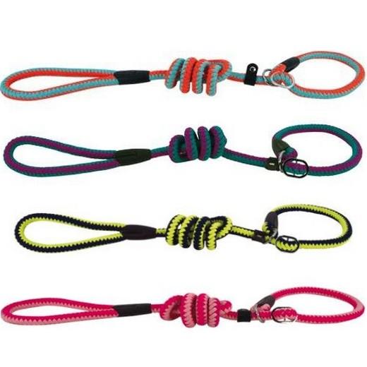 Laisse lasso en corde nylon pour chien. Accessoires et sellerie CORDE :  colliers, longes pour chiens et chiots