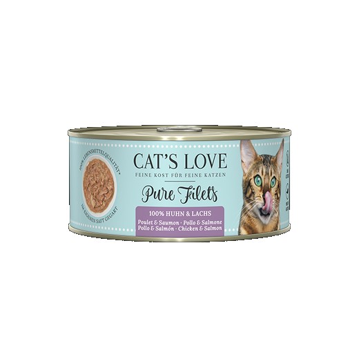 Cat's Love Filet Pur Saumon & Poulet