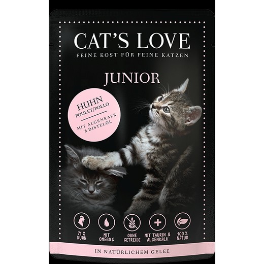 Cat's Love Junior Poulet