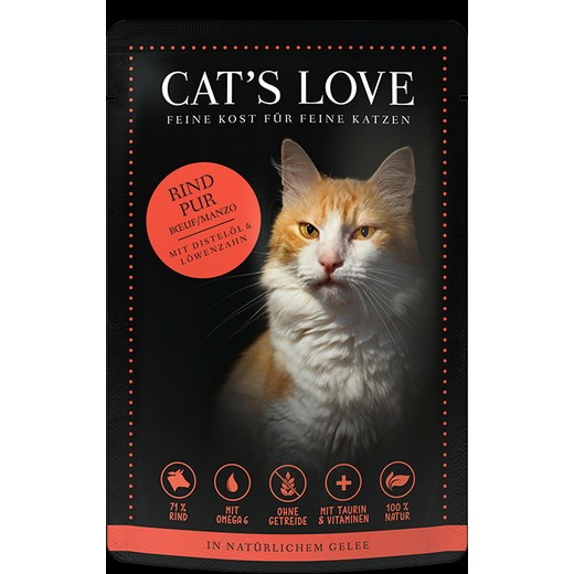 Cat's Love Adult Boeuf pur