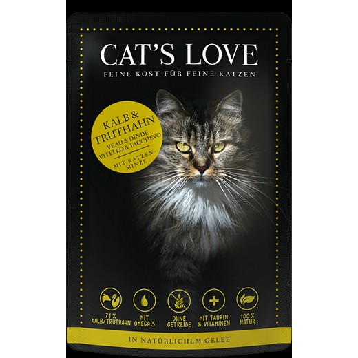 Cat's Love Adult Veau et dinde