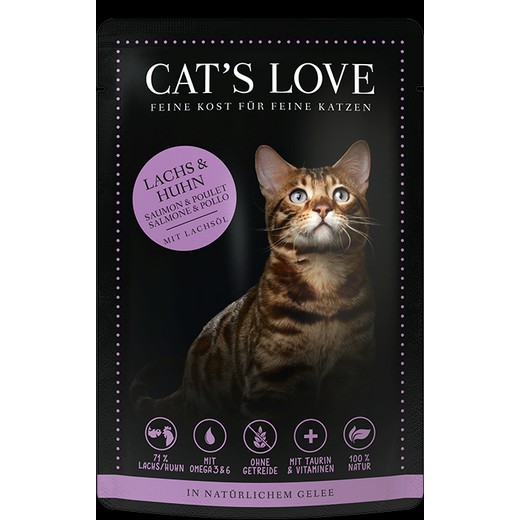 Cat's Love Adult Saumon et Poulet