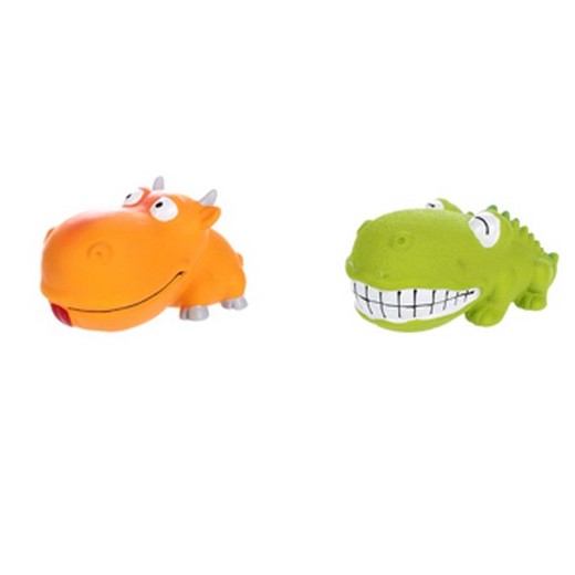 Comparer les prix de Jouet latex Dundee crocodile / hyppo 17 cm