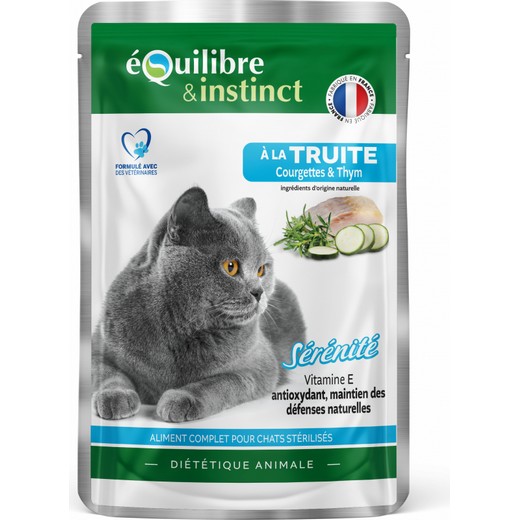 Comparer les prix de Equilibre & Instinct - Effilés sauce truite, courgettes, thym