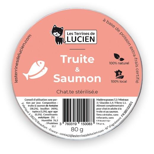 Terrines de Lucien - Truites et saumon